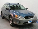 2007 Newport Blue Pearl Subaru Outback 2.5i Wagon #31851369