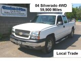 2004 Summit White Chevrolet Silverado 1500 LS Extended Cab 4x4 #31851143