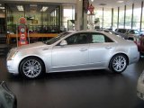 Radiant Silver Metallic Cadillac CTS in 2010
