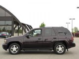 2008 Dark Cherry Metallic Chevrolet TrailBlazer LS 4x4 #31851389