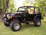 1997 Black Jeep Wrangler Sport 4x4 #31851183