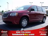 2010 Inferno Red Crystal Pearl Chrysler Town & Country LX #31851052
