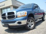 2006 Atlantic Blue Pearl Dodge Ram 1500 SLT Quad Cab 4x4 #31900414