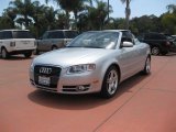 2007 Light Silver Metallic Audi A4 2.0T Cabriolet #31850875