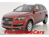 Garnet Red Pearl Effect Audi Q7 in 2007