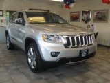 2011 Bright Silver Metallic Jeep Grand Cherokee Overland 4x4 #31900912