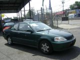 1999 Clover Green Pearl Honda Civic EX Coupe #31900704