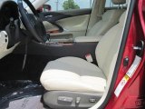 2009 Lexus IS 250 Ecru Interior