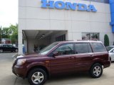 2007 Dark Cherry Pearl Honda Pilot EX 4WD #31850909