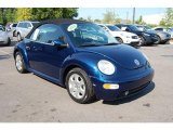 2003 Galactic Blue Metallic Volkswagen New Beetle GLS Convertible #31900778
