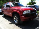 2002 Victory Red Chevrolet Blazer LS #31900329