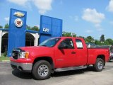 2008 Fire Red GMC Sierra 1500 Extended Cab 4x4 #31963901