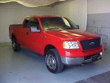 2005 Bright Red Ford F150 XLT SuperCab 4x4 #31964331