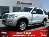 2007 Oxford White Ford Explorer Eddie Bauer #31963982