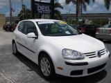 2009 Candy White Volkswagen Rabbit 2 Door #31963769