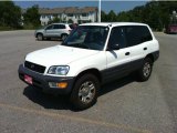 White Toyota RAV4 in 1998