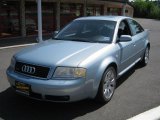 Crystal Blue Metallic Audi A6 in 2002
