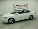 Crystal White Toyota Camry in 2004