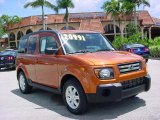 2007 Tangerine Orange Metallic Honda Element EX AWD #32025332