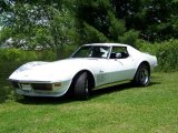 1972 Classic White Chevrolet Corvette Stingray Coupe #32025525