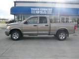 2007 Light Khaki Metallic Dodge Ram 1500 Laramie Quad Cab 4x4 #32025551