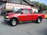 2002 Bright Red Ford F150 FX4 SuperCab 4x4 #32025414