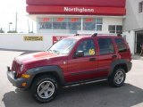 2006 Inferno Red Pearl Jeep Liberty Renegade 4x4 #32025317
