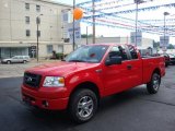 2008 Bright Red Ford F150 STX SuperCab 4x4 #32025320