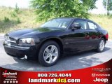2010 Brilliant Black Crystal Pearl Dodge Charger R/T #32054213