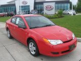 2007 Chili Pepper Red Saturn ION 2 Quad Coupe #32054568