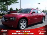 2010 Inferno Red Crystal Pearl Dodge Charger Rallye #32054216