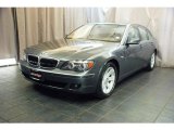 2008 Titanium Grey Metallic BMW 7 Series 750Li Sedan #32053995