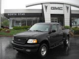 2000 Black Ford F150 XLT Extended Cab 4x4 #32054274