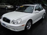 2005 Powder White Pearl Hyundai Sonata LX V6 #32054665