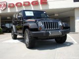 2010 Black Jeep Wrangler Unlimited Mountain Edition 4x4 #32098791