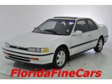 1993 Frost White Honda Accord EX Coupe #32098426