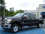 2011 Tuxedo Black Metallic Ford F250 Super Duty XLT Crew Cab 4x4 #32098438