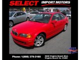 2000 Bright Red BMW 3 Series 323i Coupe #32098299