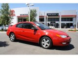 2007 Chili Pepper Red Saturn ION 3 Quad Coupe #32150869