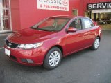 2010 Spicy Red Kia Forte EX #32151182