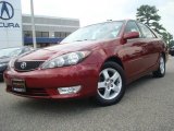 2005 Salsa Red Pearl Toyota Camry SE #32150911