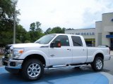 2011 Oxford White Ford F350 Super Duty Lariat Crew Cab 4x4 #32151000