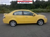 2009 Summer Yellow Chevrolet Aveo LT Sedan #32151280