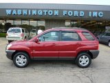 2008 Volcanic Red Metallic Kia Sportage EX V6 4x4 #32178185