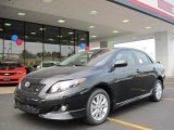 2010 Black Sand Pearl Toyota Corolla S #32178209