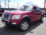 2007 Red Fire Ford Explorer Sport Trac XLT 4x4 #32177590
