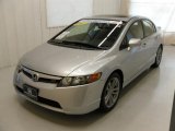 2007 Alabaster Silver Metallic Honda Civic Si Sedan #32178508