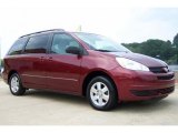 2004 Salsa Red Pearl Toyota Sienna LE #32178540