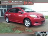 2008 Barcelona Red Pearl Toyota Yaris S Sedan #32178374