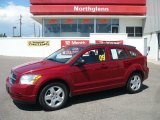 2009 Inferno Red Crystal Pearl Dodge Caliber SXT #32177733